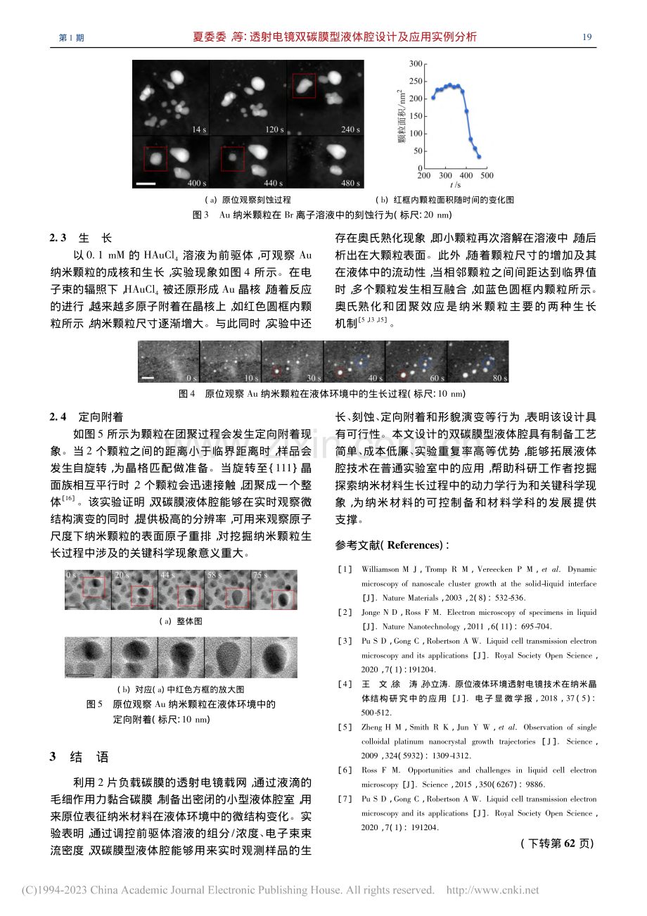 透射电镜双碳膜型液体腔设计及应用实例分析_夏委委.pdf_第3页