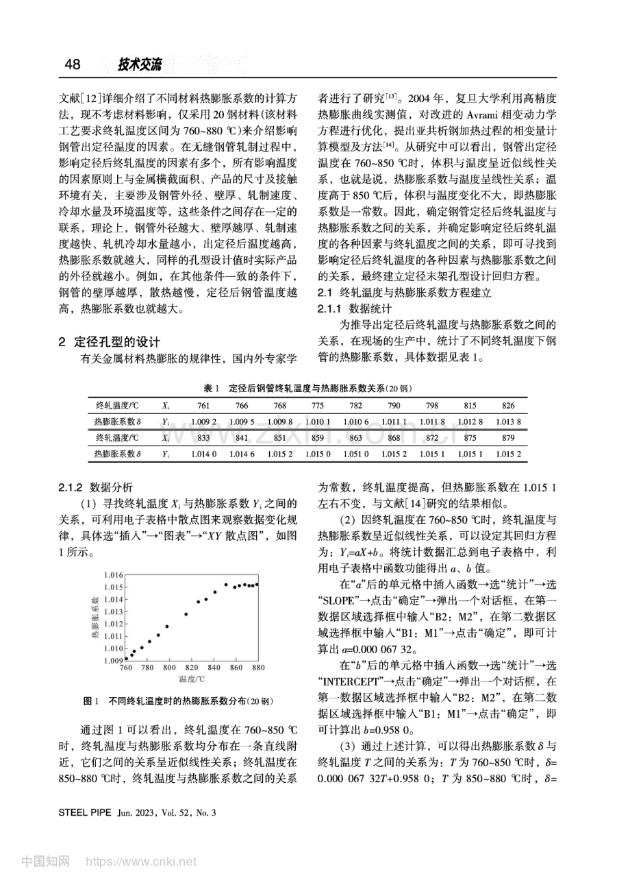 无缝钢管定径机组末架孔型的设计_洪汛.pdf_第2页