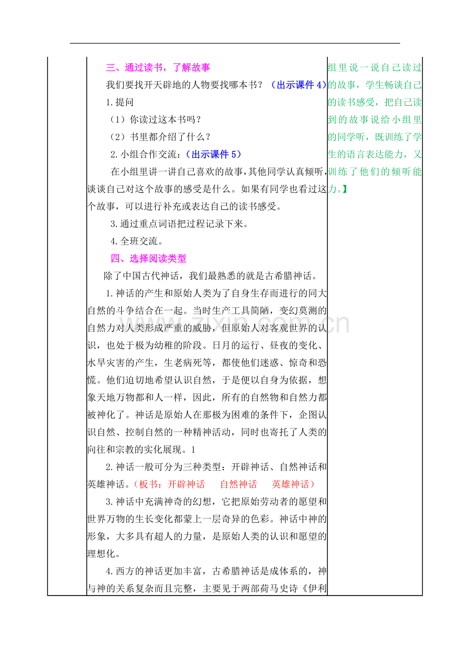 部编人教版小学语文四年级上册：快乐读书吧-表格式教案(含教学反思)教学设计.docx_第2页