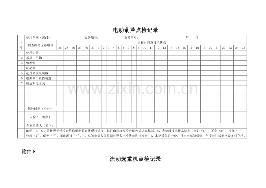 特种设备点检记录.doc_第2页