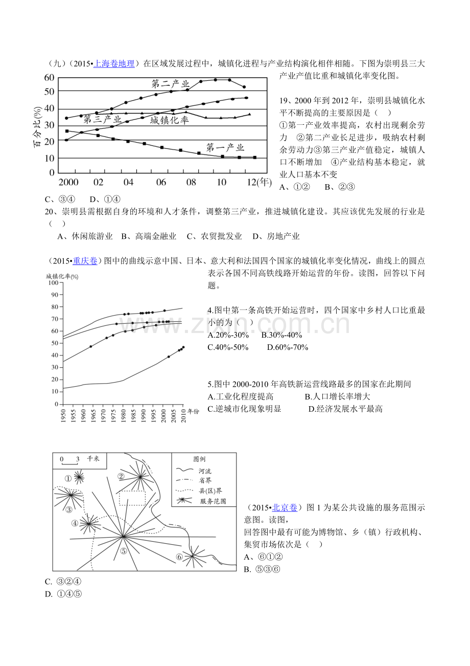 人文地理高考题汇编.doc_第3页