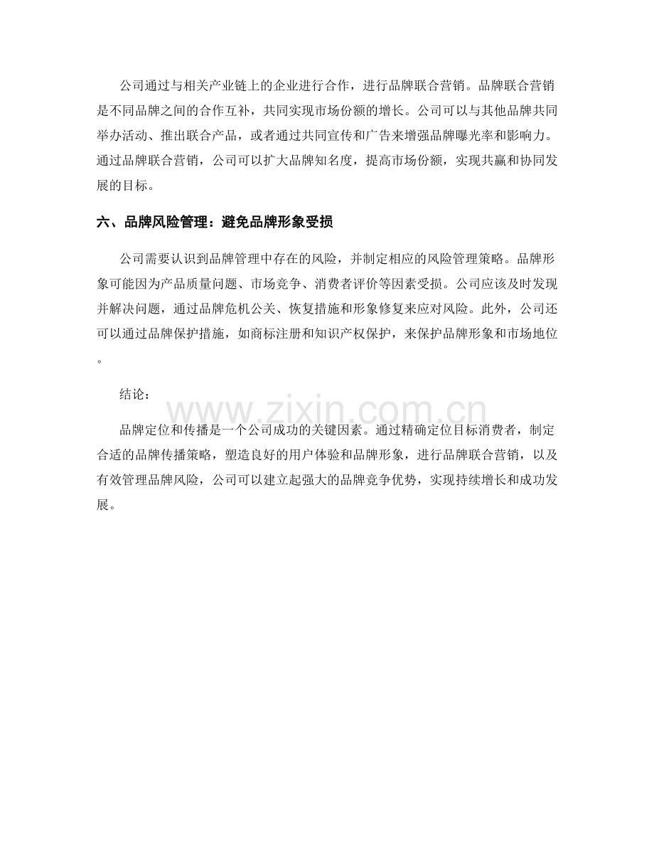 品牌战略报告：品牌定位与传播策略.docx_第2页