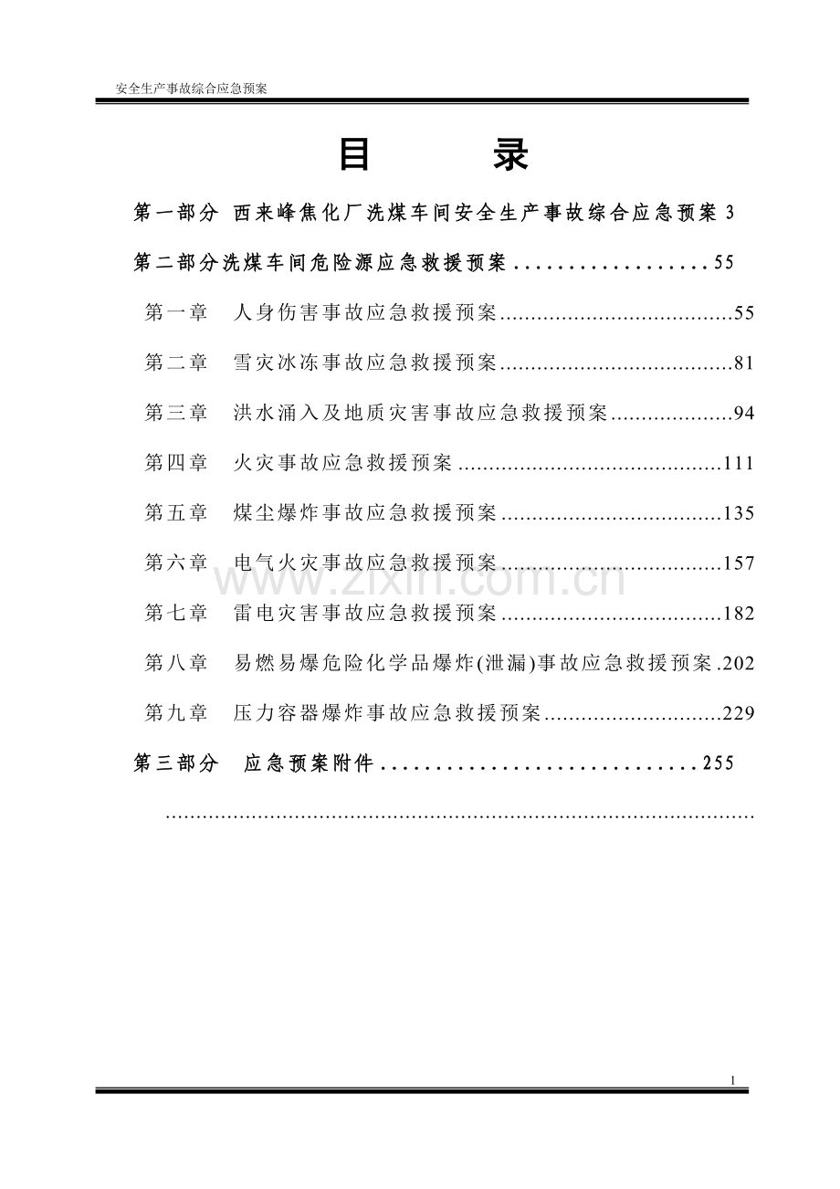 方案、预案—--洗煤厂安全生产事故综合应急预案.doc_第2页