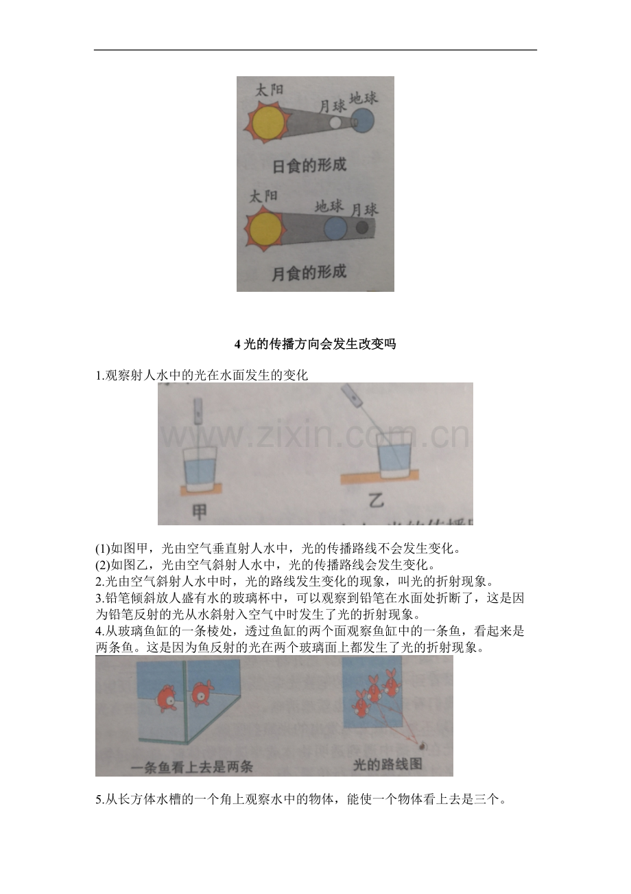 【新教材】2021秋季教科版五年级科学上册期末知识复习知识梳理知识归纳((全册)).doc_第3页