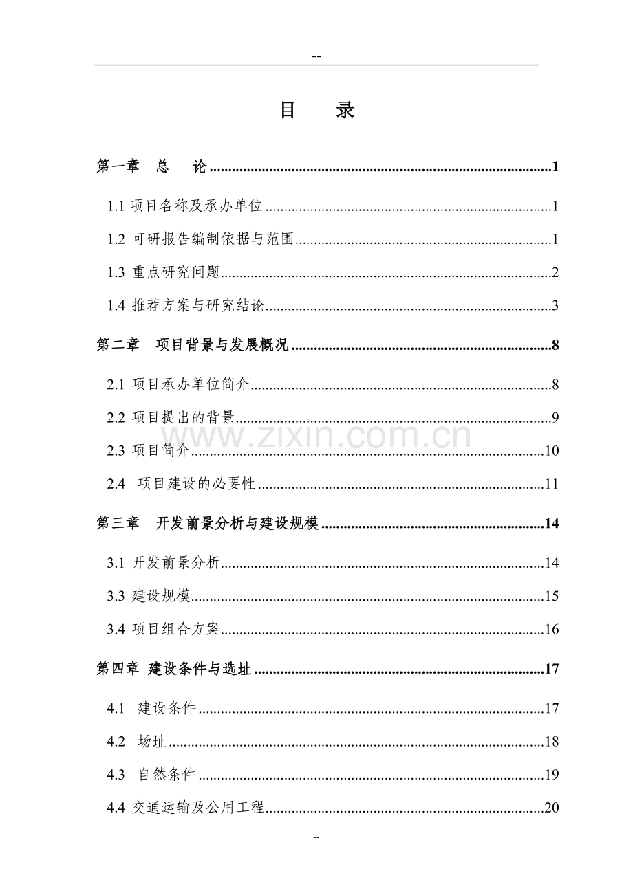 小城镇经济综合开发示范项目可行性策划书.doc_第1页