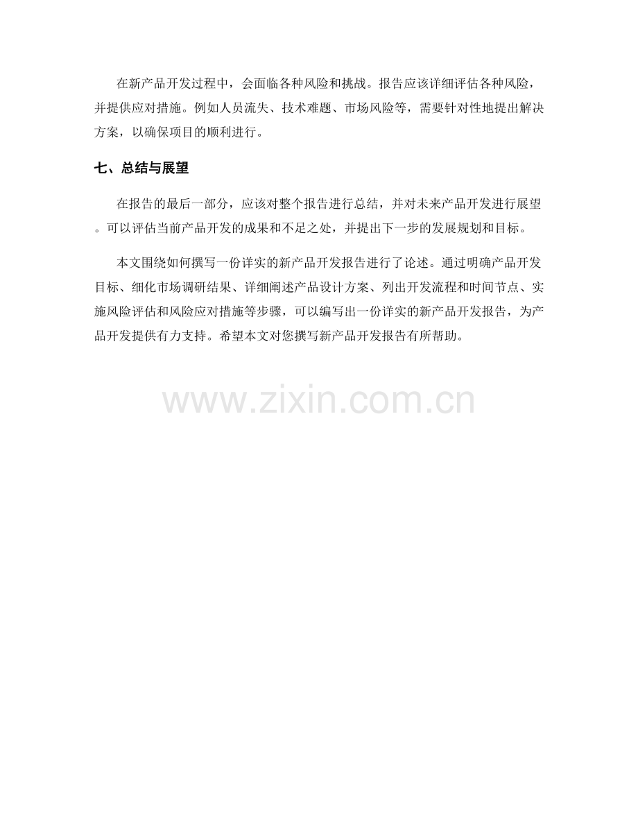 如何撰写一份详实的新产品开发报告.docx_第2页