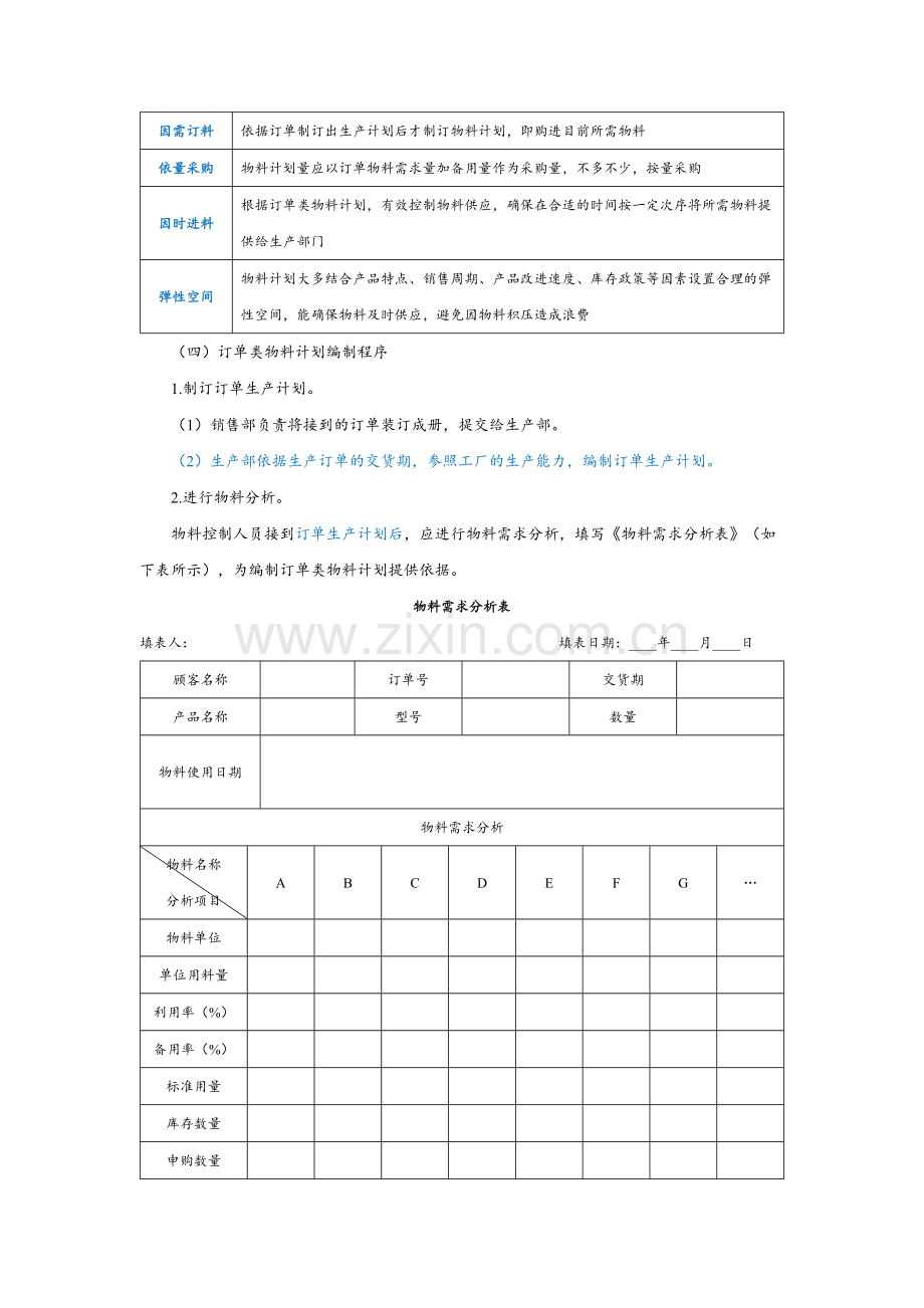 物料需求计划编制方案.doc_第2页