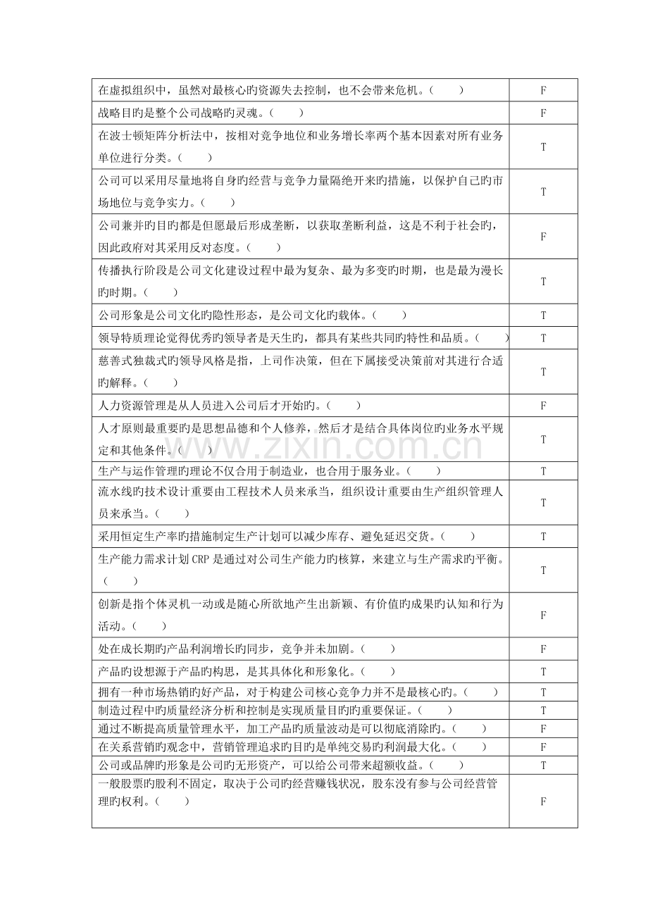 现代企业管理复习思考题.doc_第3页