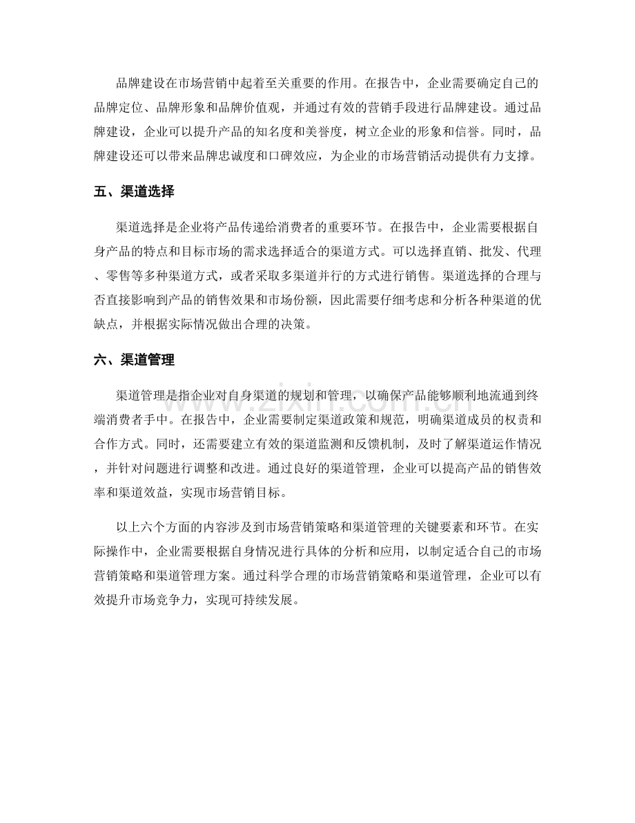 报告中的市场营销策略与渠道管理.docx_第2页