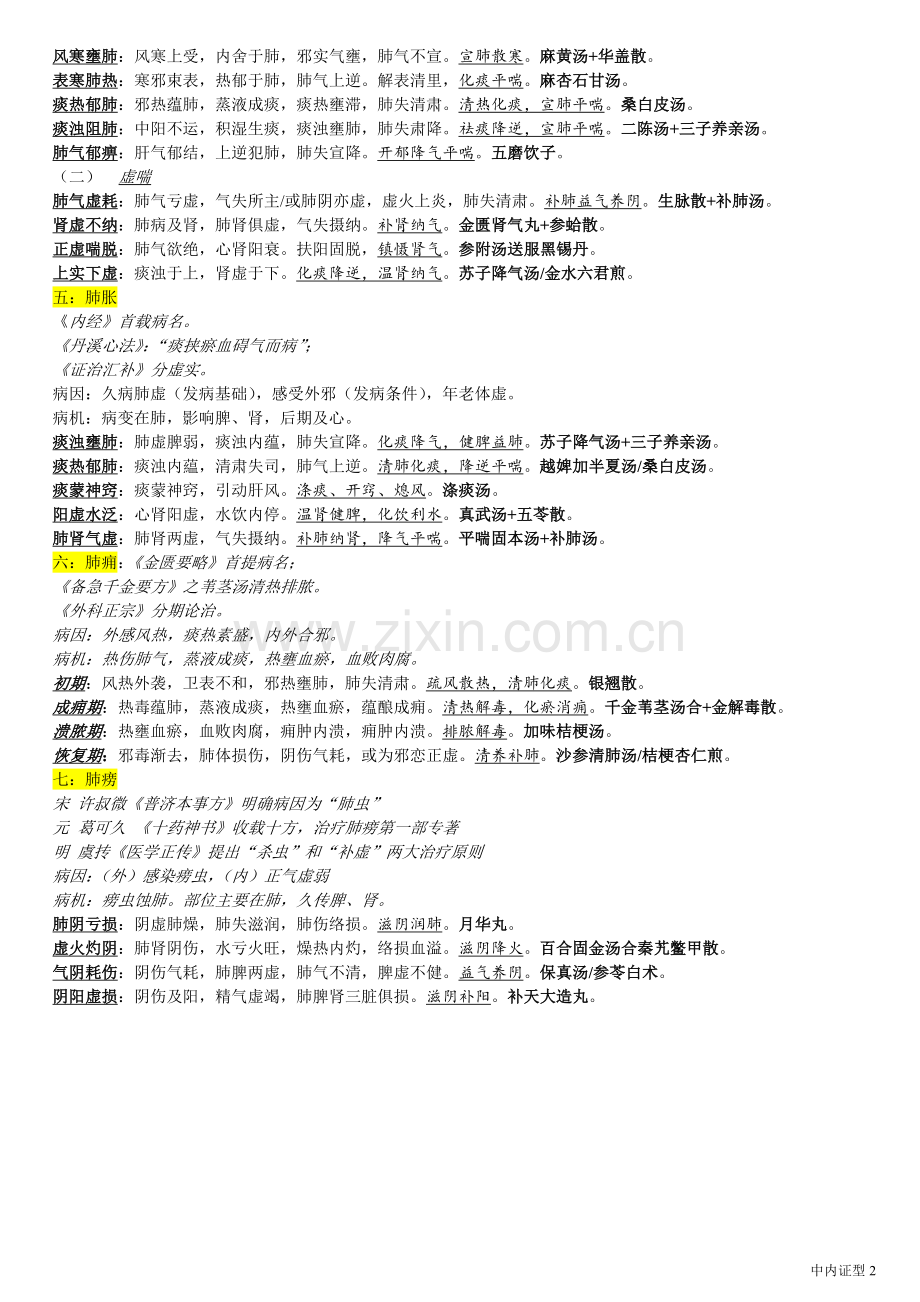 中医内科学证型(整理).doc_第2页