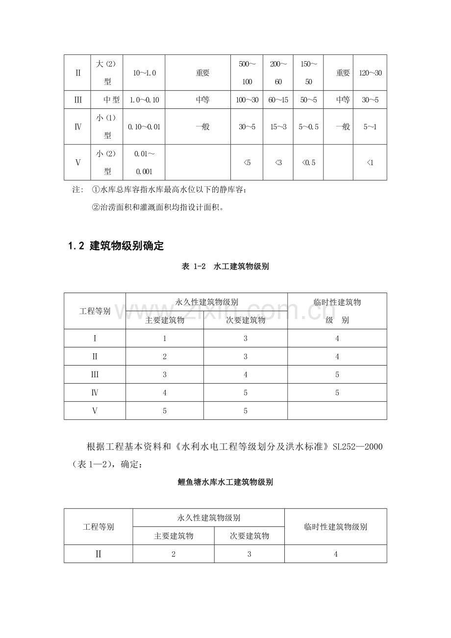 混凝土重力坝设计-毕业设计说明书.docx_第2页