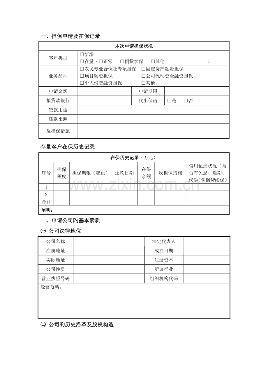 法人版调查报告模板.doc_第2页