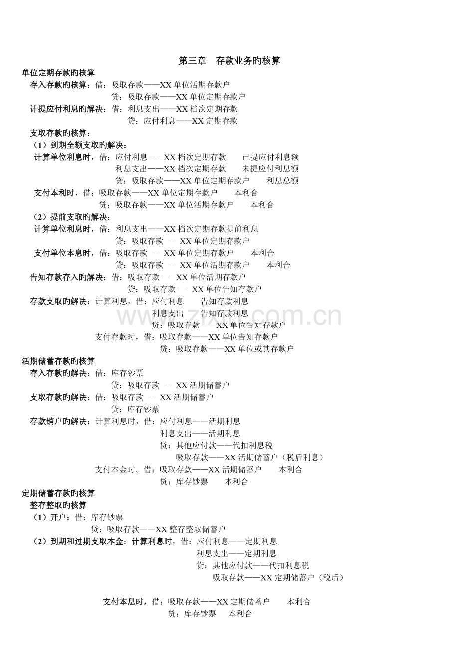 金融企业会计-分录大全.doc_第1页