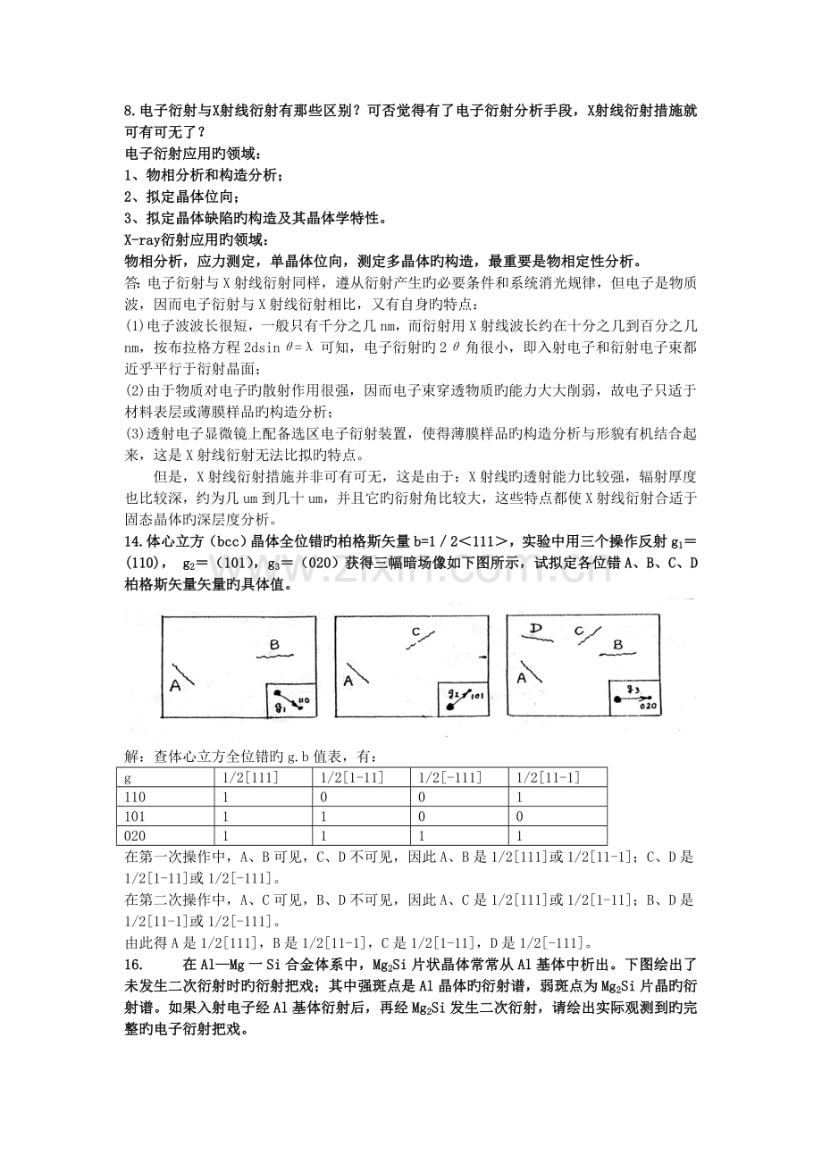 材料分析新版.doc_第1页