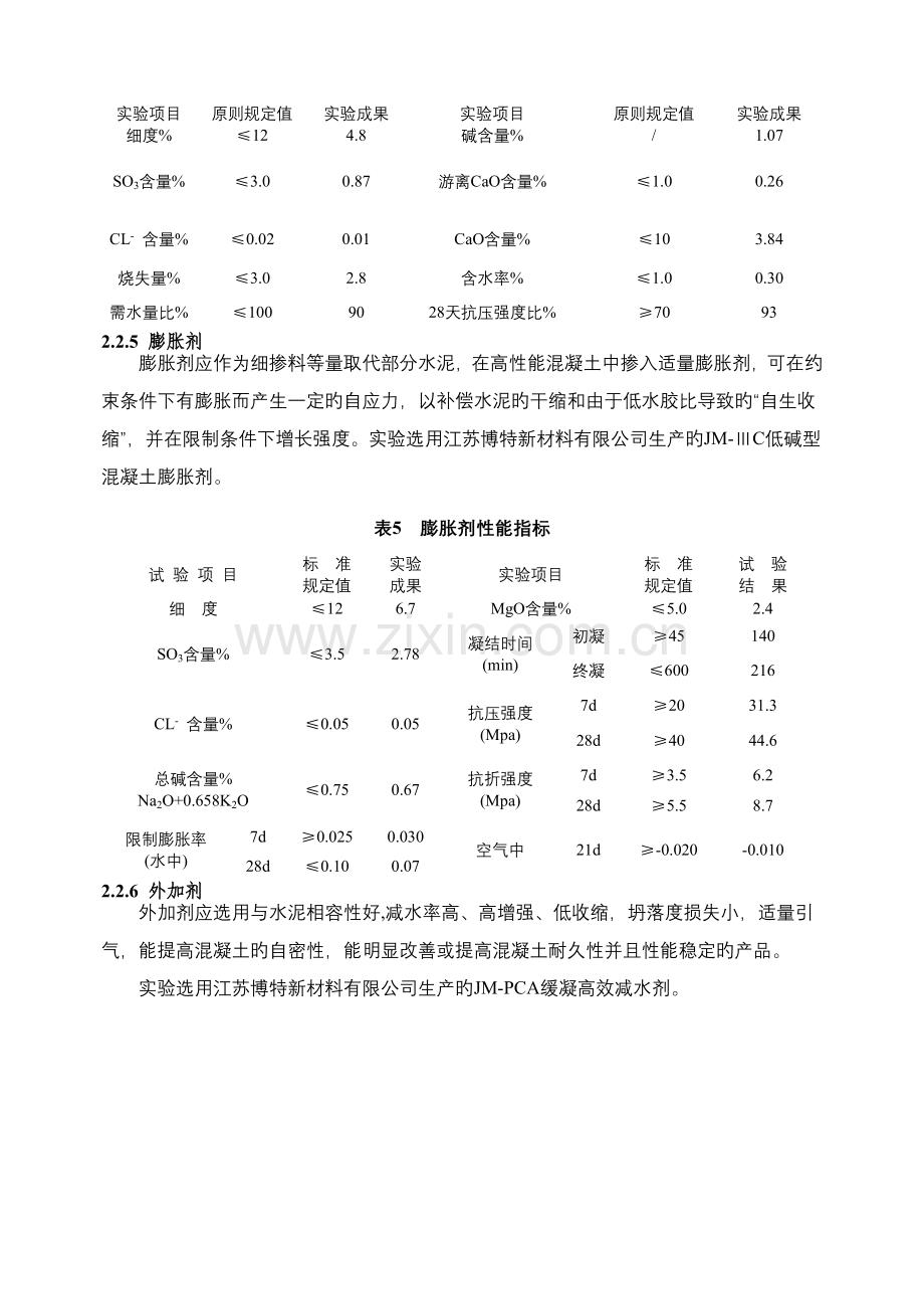 无收缩混凝土配合比设计及施工控制.doc_第3页