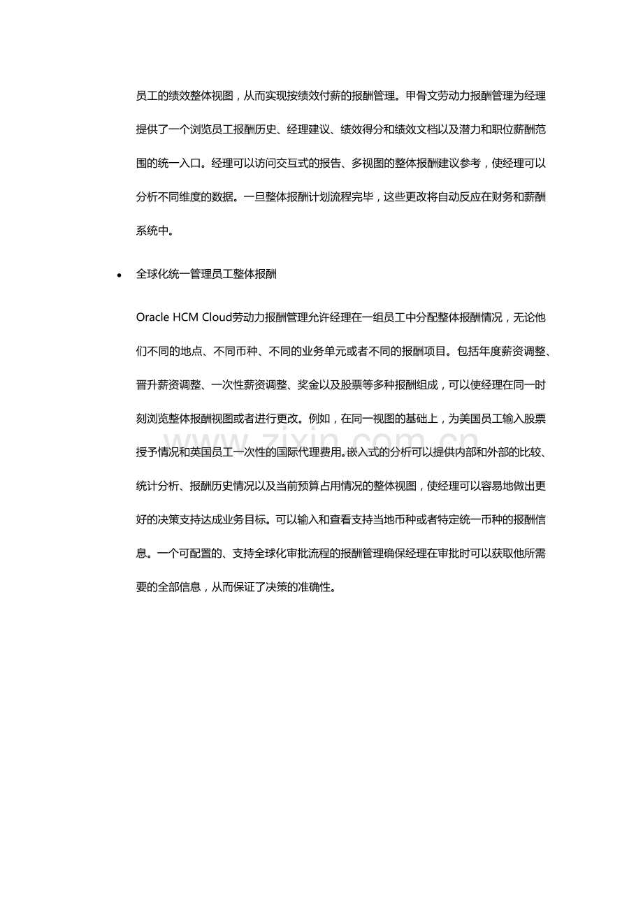 甲骨文人力资源管理软件薪酬管理解决方案.docx_第2页