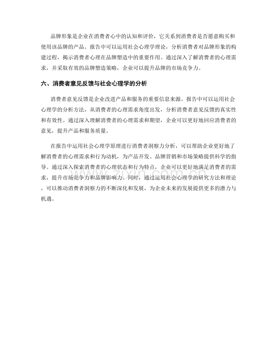 报告中的社会心理学与消费者洞察力分析.docx_第2页