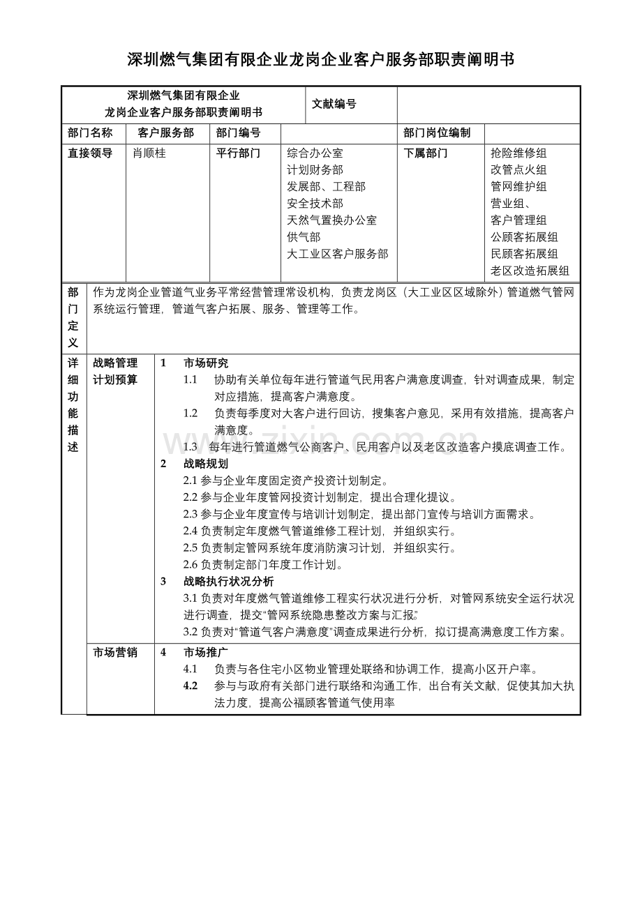 深圳市燃气集团有限公司部门职责安全技术部.doc_第2页