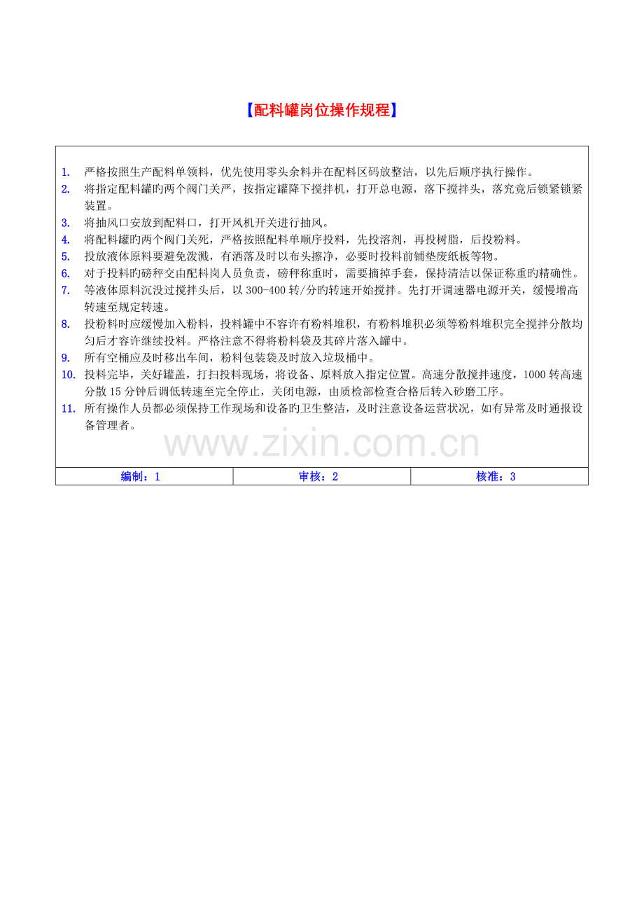 涂料安全生产操作规程(汇编).doc_第1页