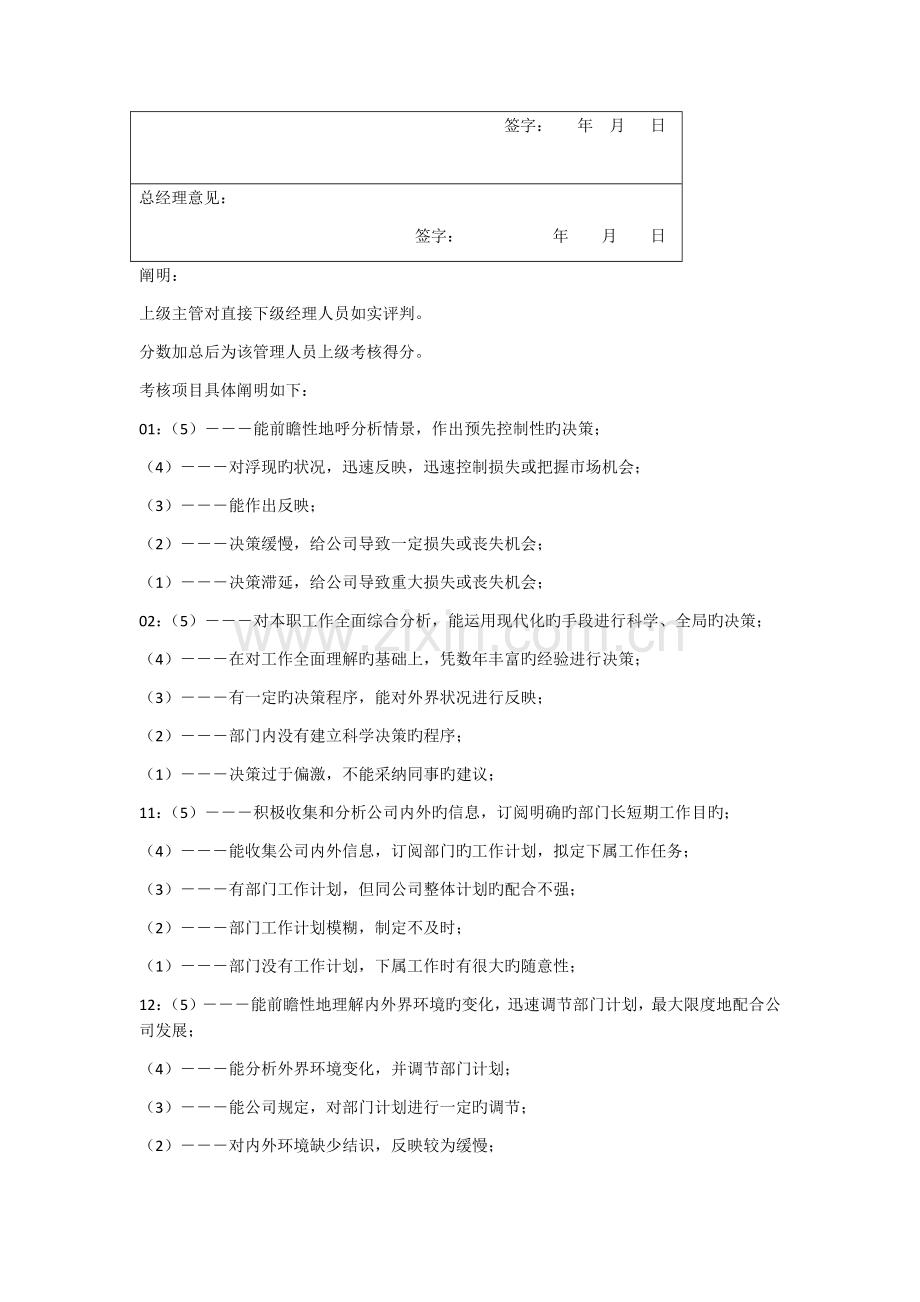 管理人员能力考核及指标释义.docx_第2页