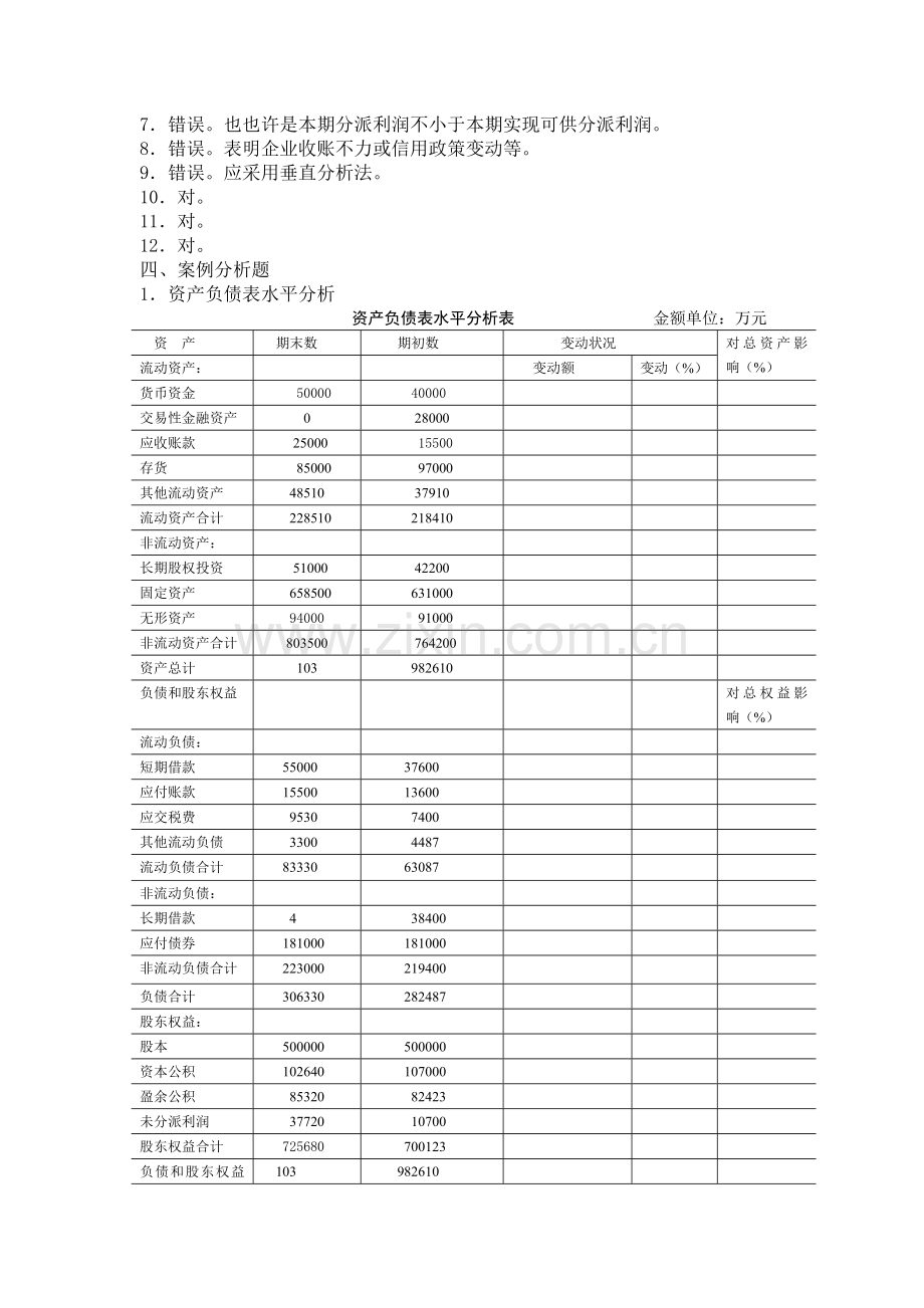 财务报表分析三版习题答案.doc_第3页