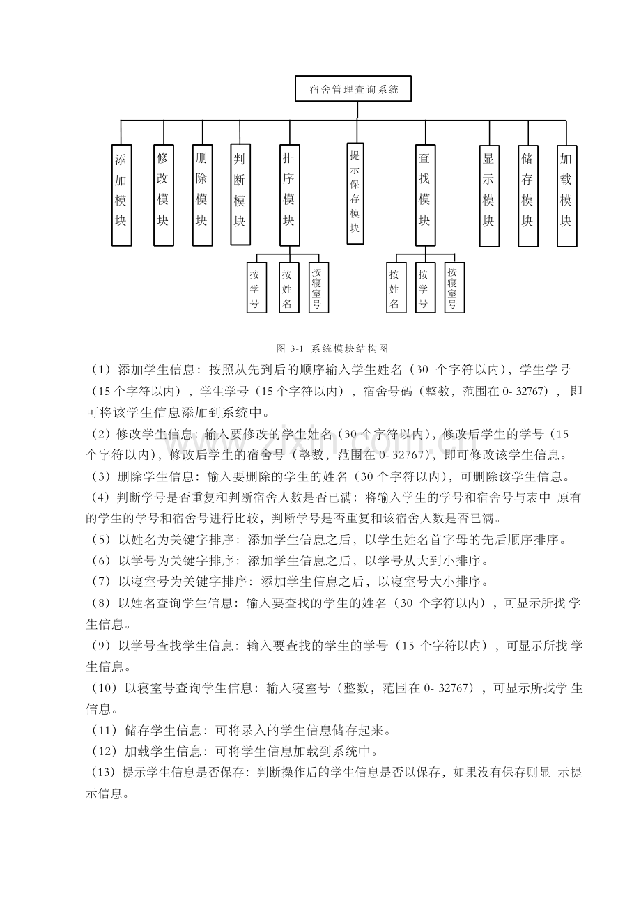 宿舍管理查询系统设计与实现.doc_第3页