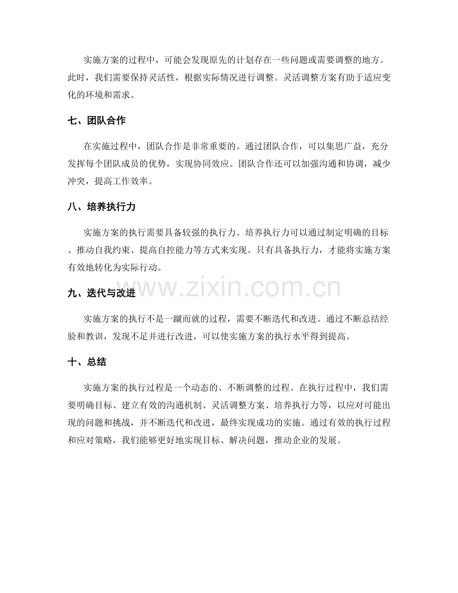 实施方案的执行过程与应对策略.docx_第2页