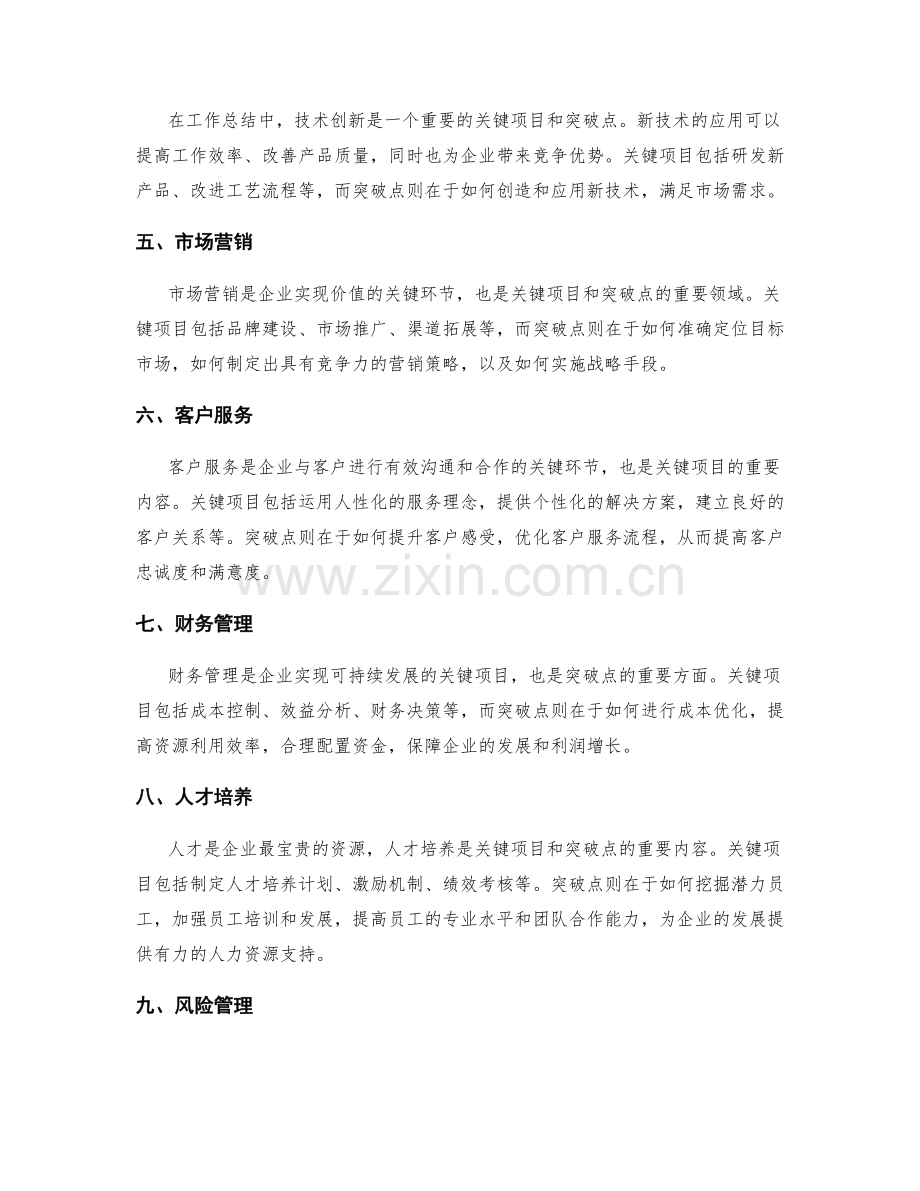 工作总结中的关键项目和突破点.docx_第2页