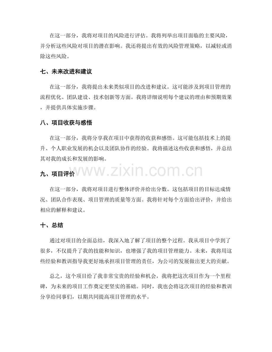 项目工作总结格式.docx_第2页