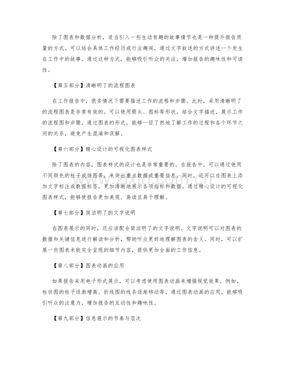 高质量工作报告的可视化图表与信息展示.docx_第2页