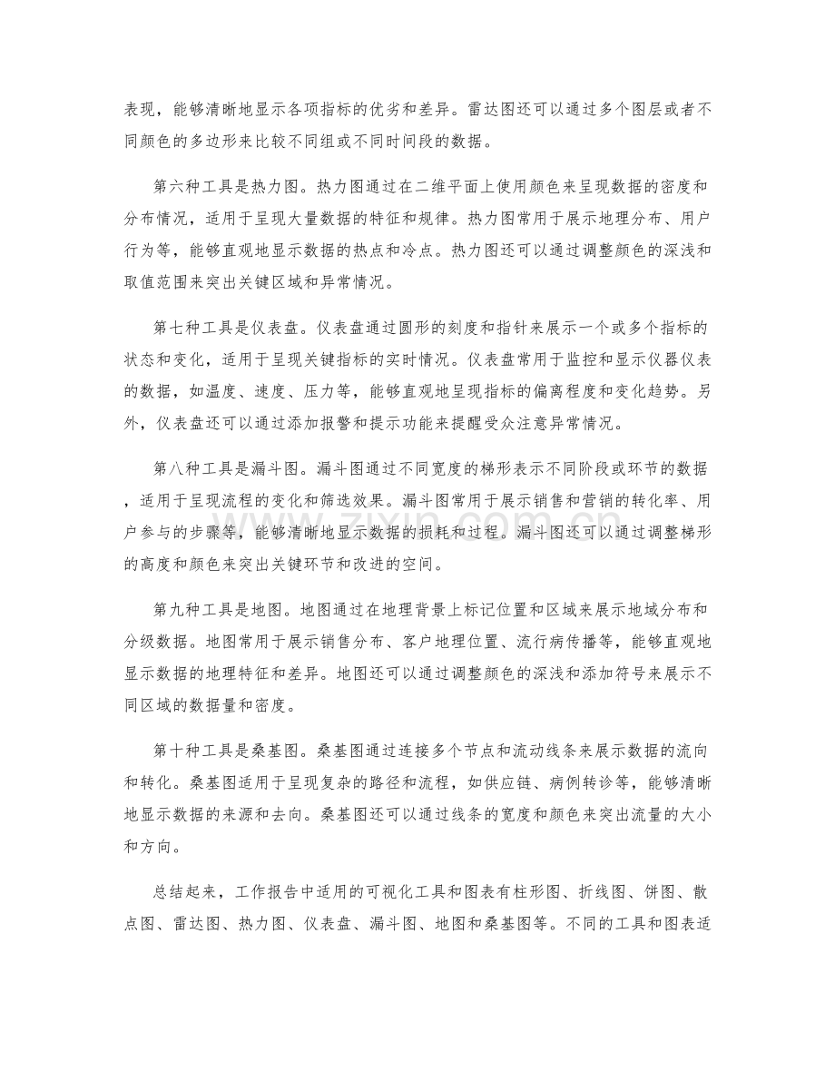 工作报告中适用的可视化工具和图表.docx_第2页