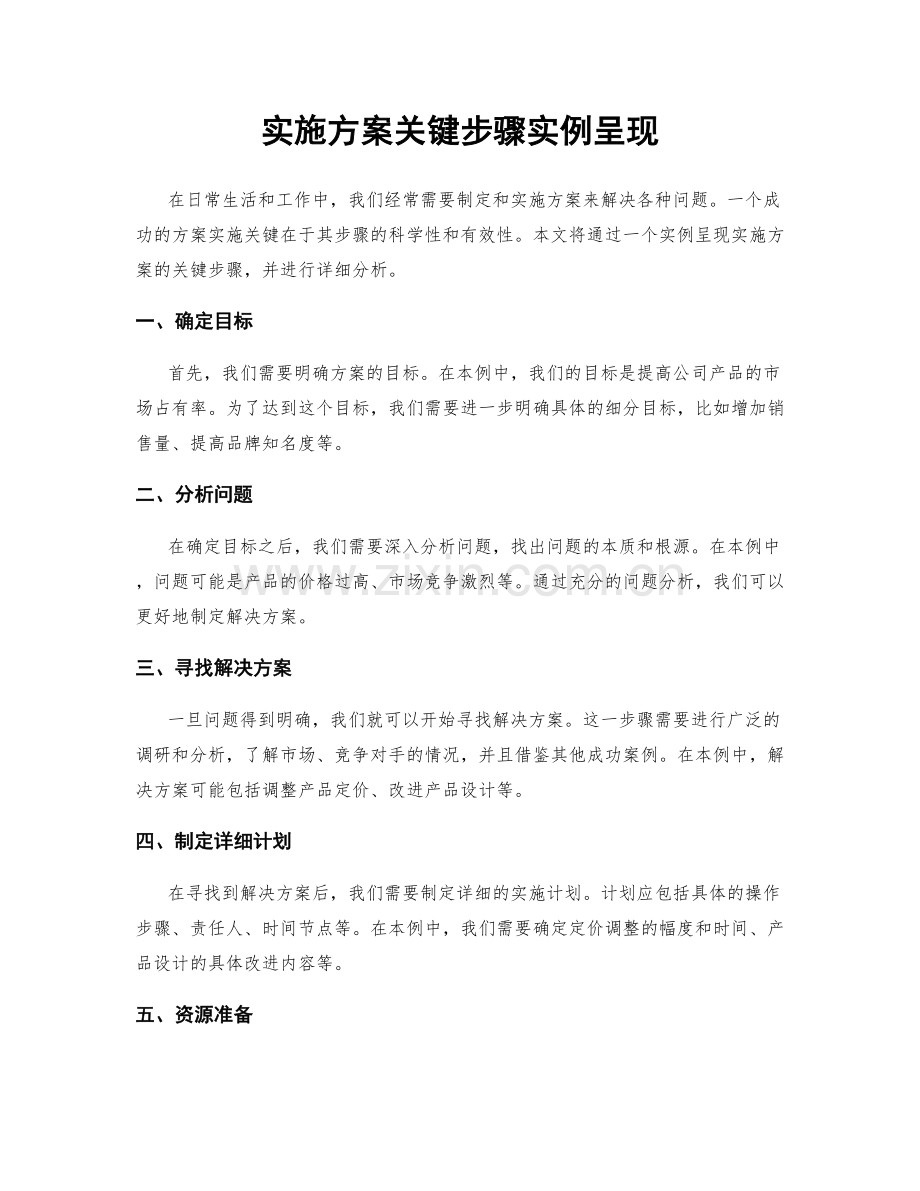 实施方案关键步骤实例呈现.docx_第1页