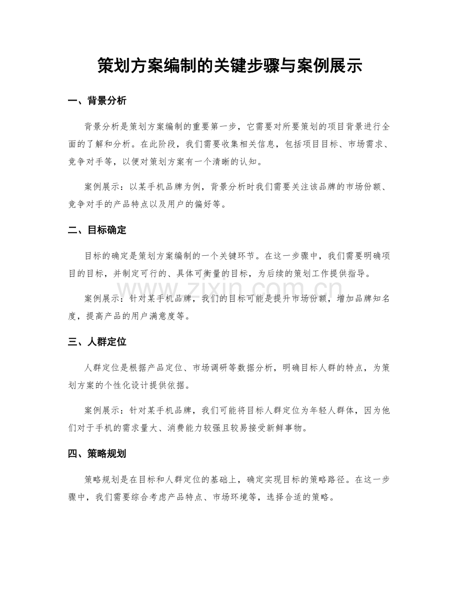 策划方案编制的关键步骤与案例展示.docx_第1页