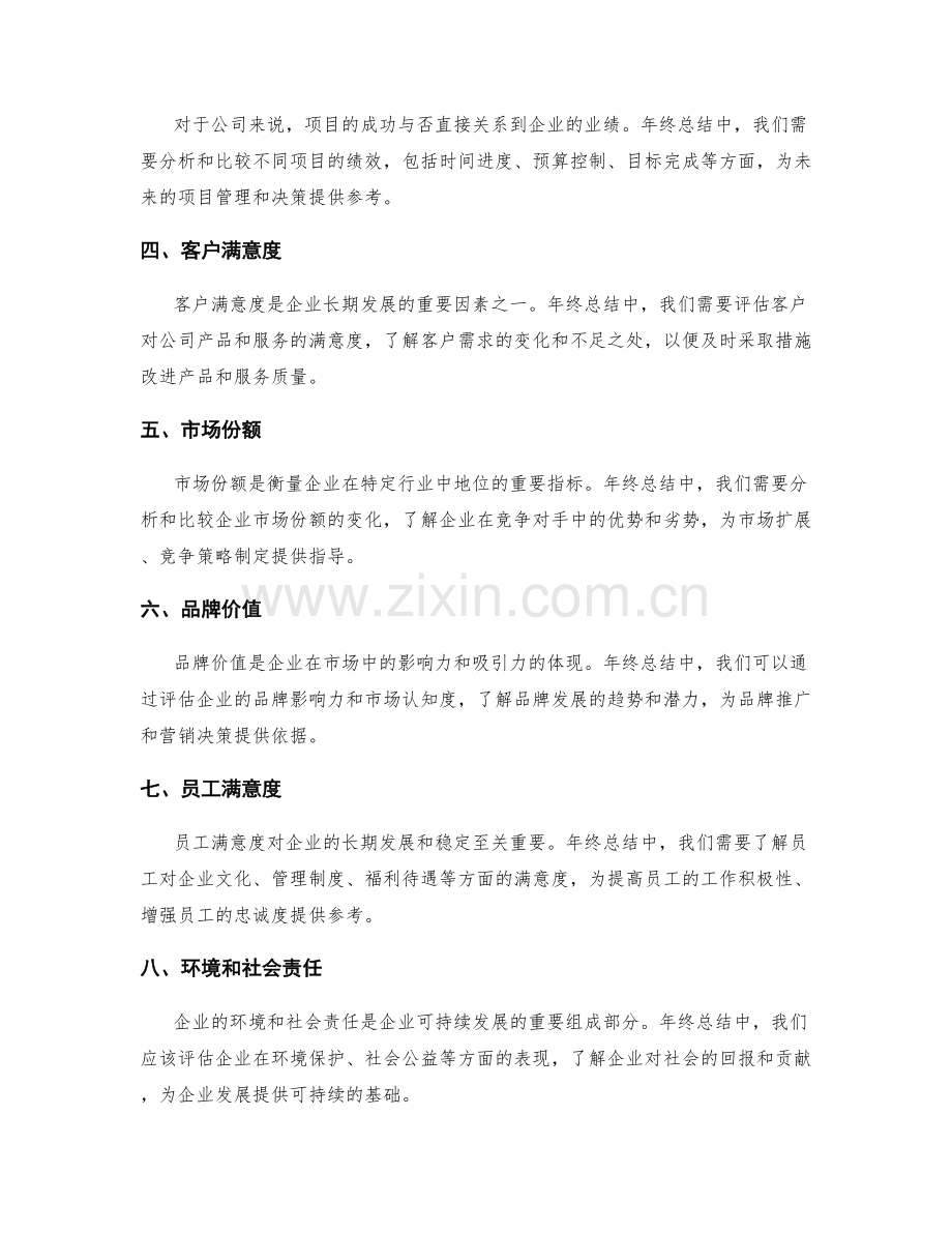 年终总结中必备的关键信息和指标.docx_第2页