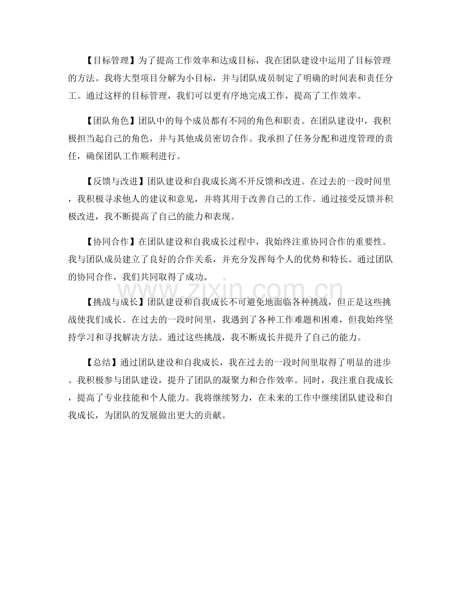 工作总结的团队建设和自我成长.docx_第2页