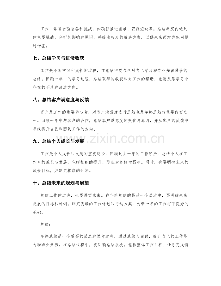 年终总结的总结层次与重点呈现.docx_第2页