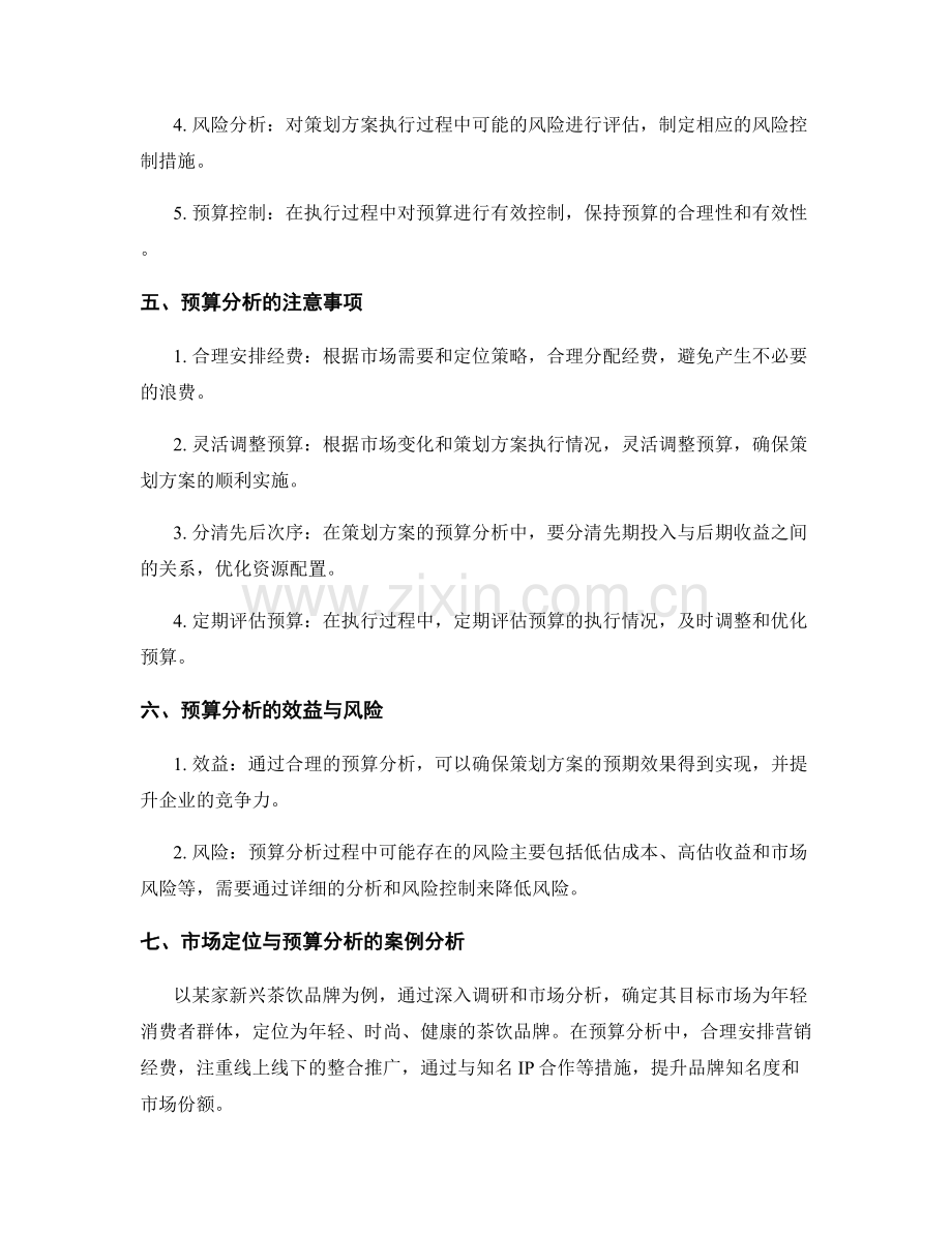 优质策划方案的市场定位与预算分析.docx_第2页