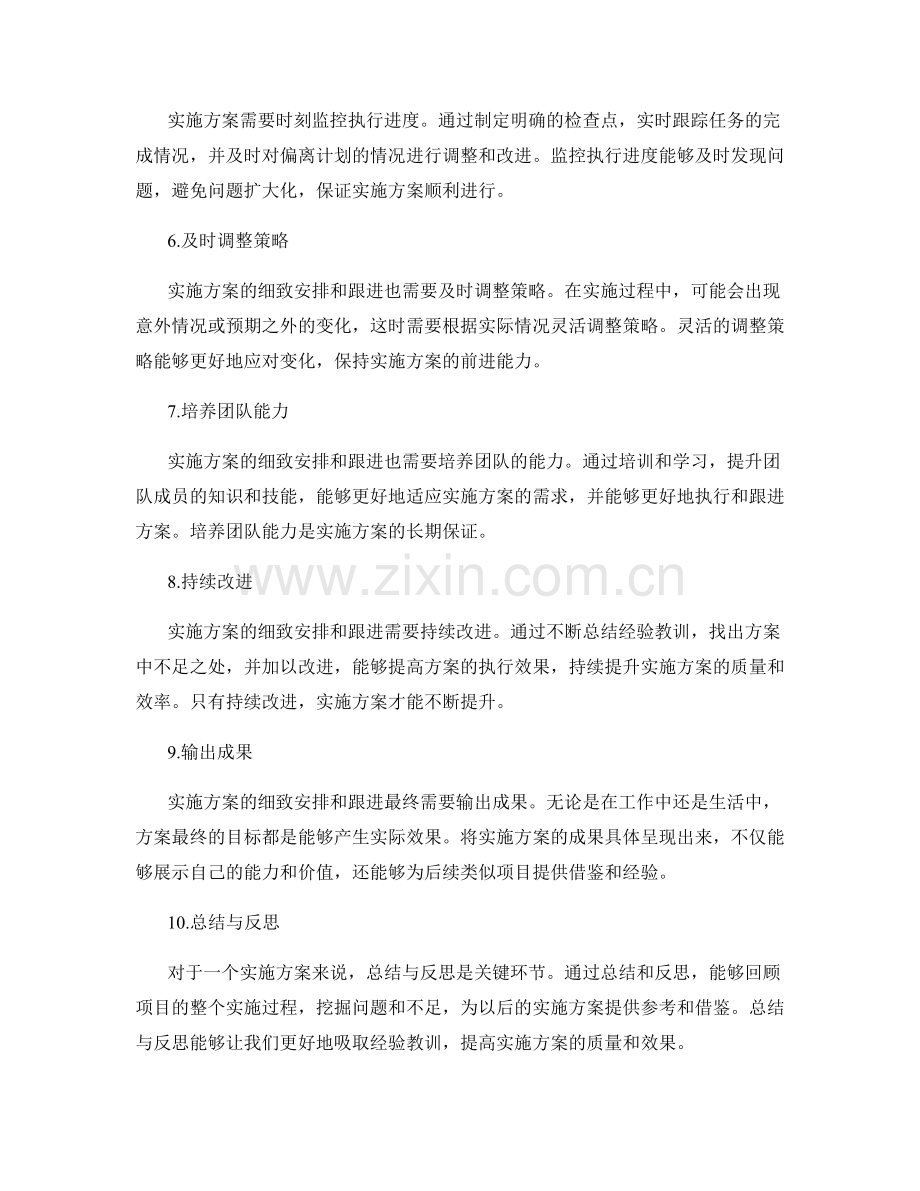 实施方案的细致安排与跟进.docx_第2页