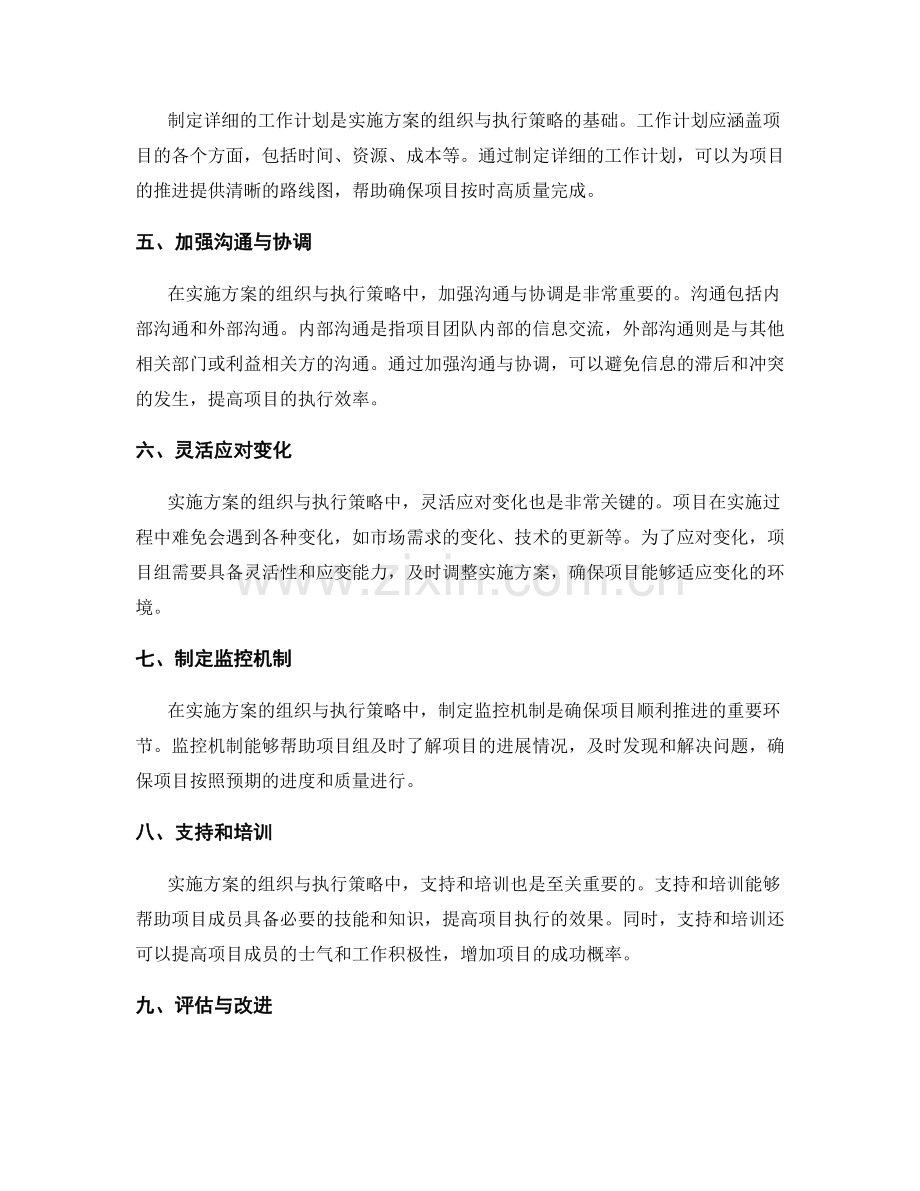 实施方案的组织与执行策略.docx_第2页