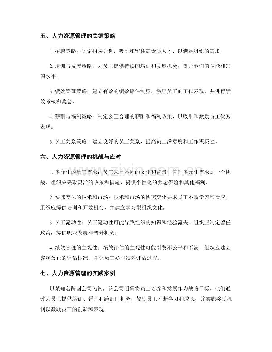 人力资源管理的战略规划.docx_第2页