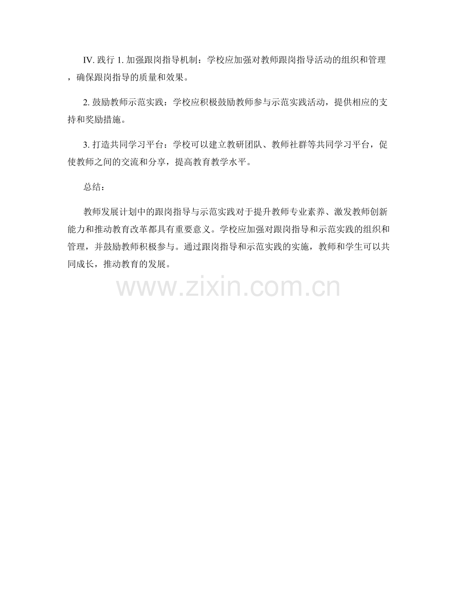 教师发展计划中的跟岗指导与示范实践.docx_第2页