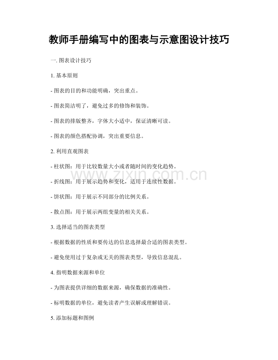 教师手册编写中的图表与示意图设计技巧.docx_第1页