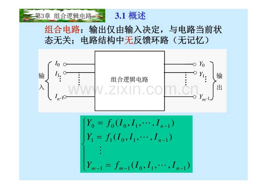 数字电子技术基础教学课件 第3章 组合逻辑电路.pdf_第3页