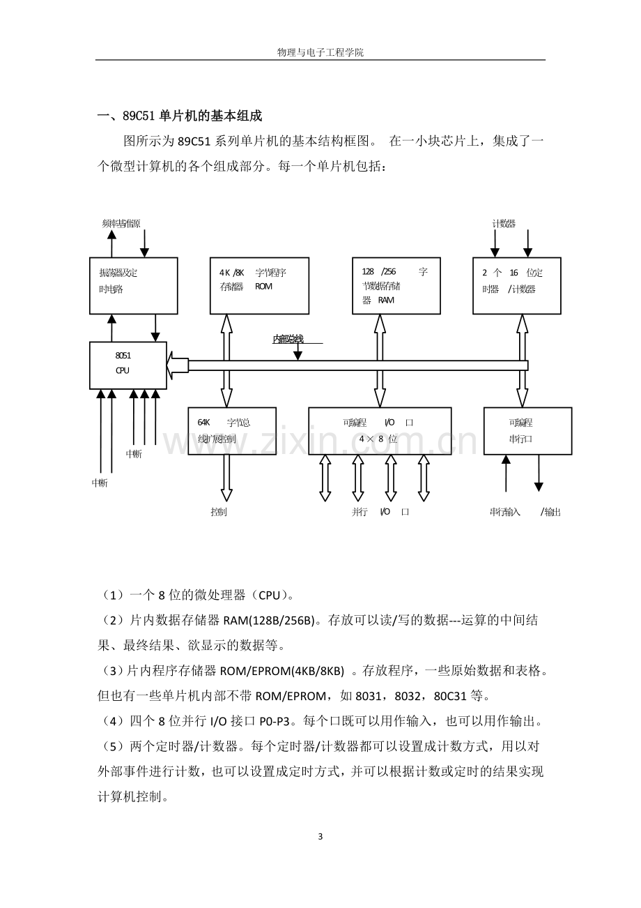 毕业论文-基于89C51的单片机开发设计.doc_第3页