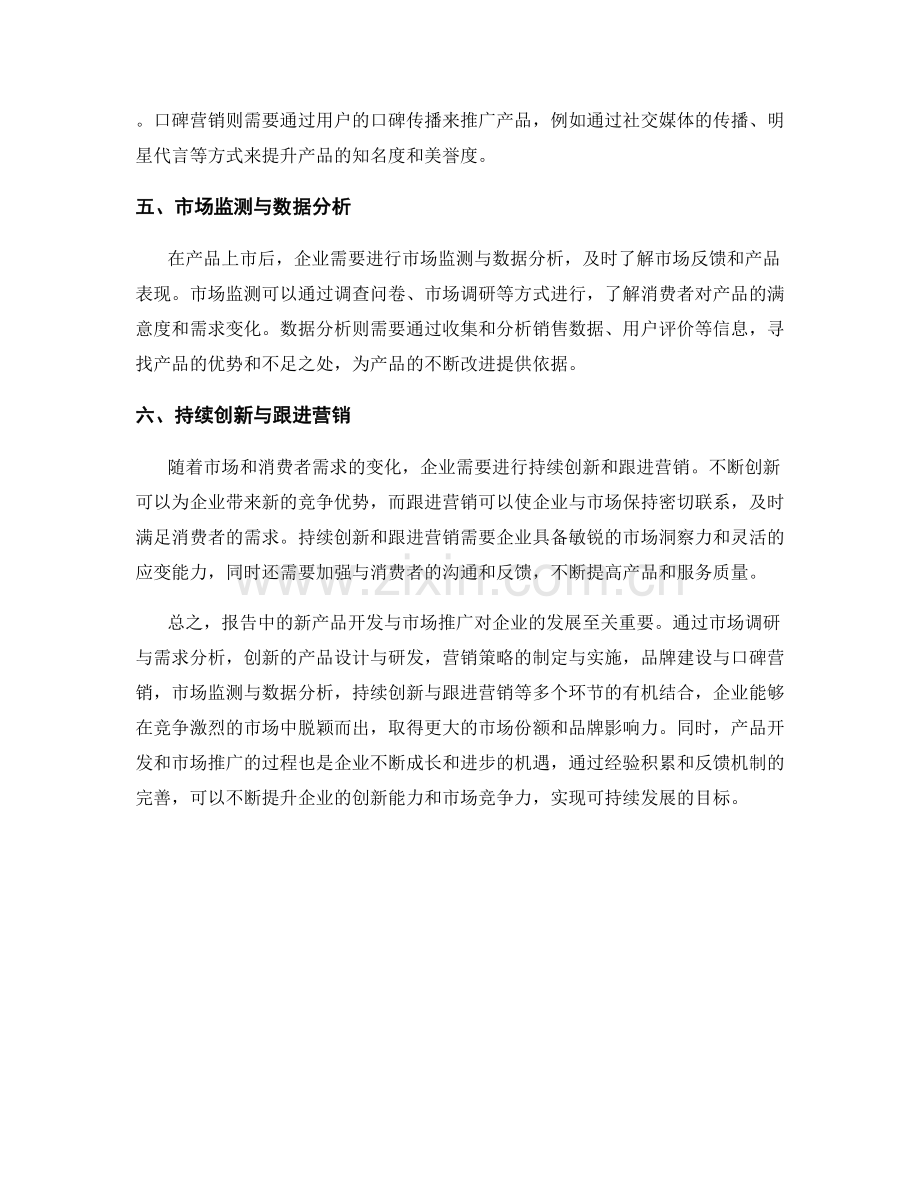 报告中的新产品开发与市场推广.docx_第2页