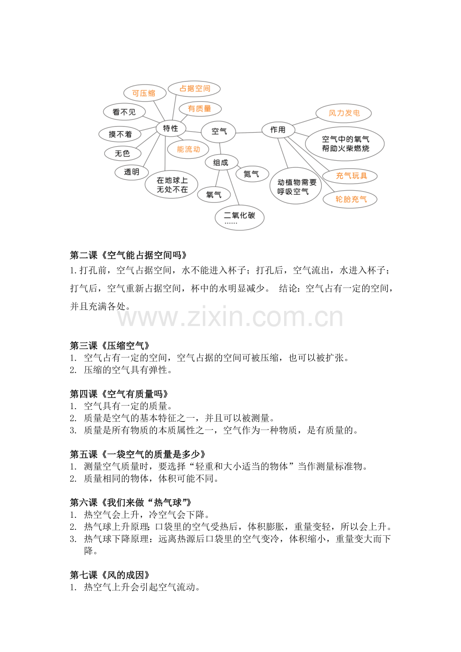 教科版三年级上册科学期末总复习知识点汇总.doc_第3页