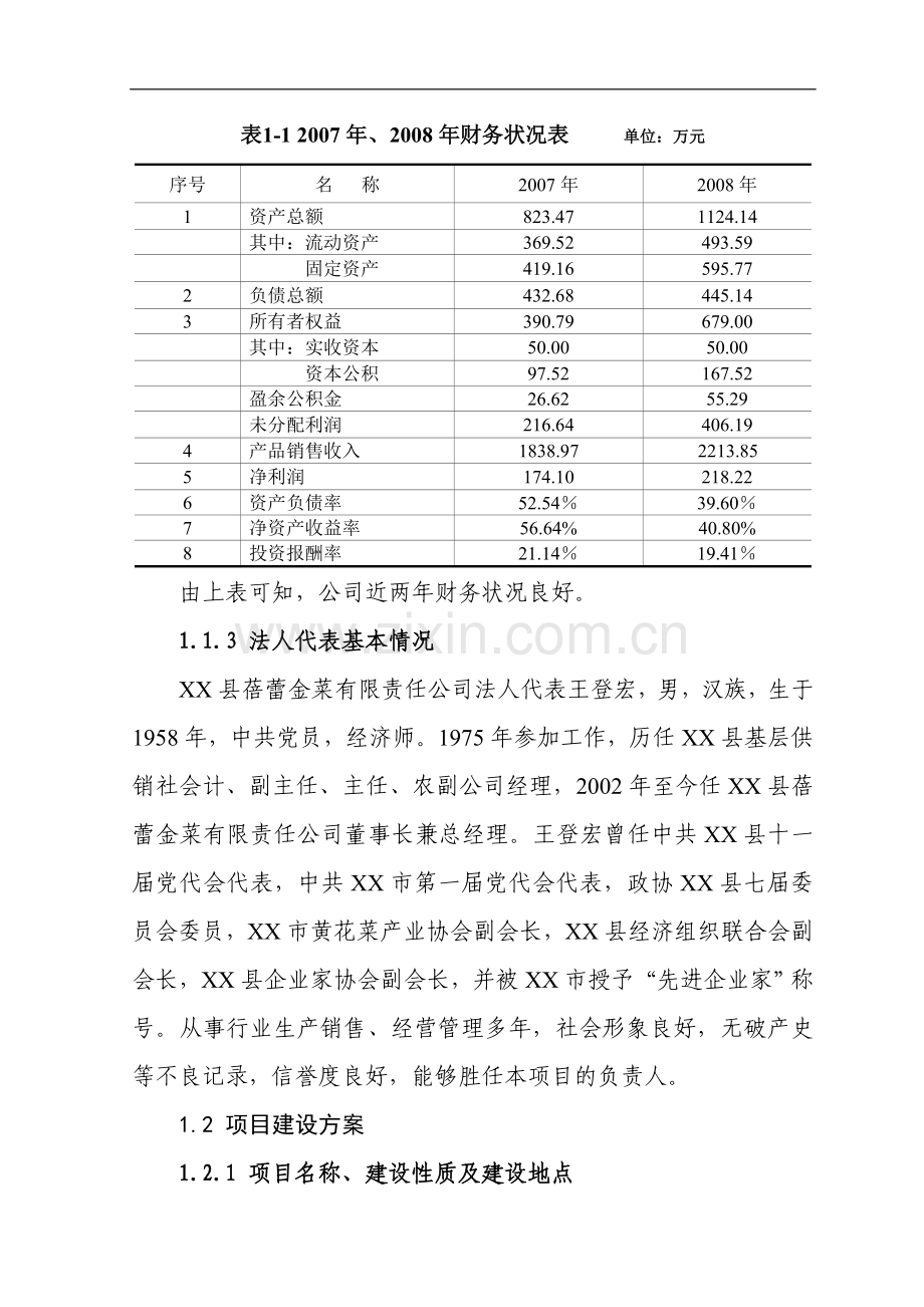 黄花菜加工扩建项目可行性论证报告.doc_第3页