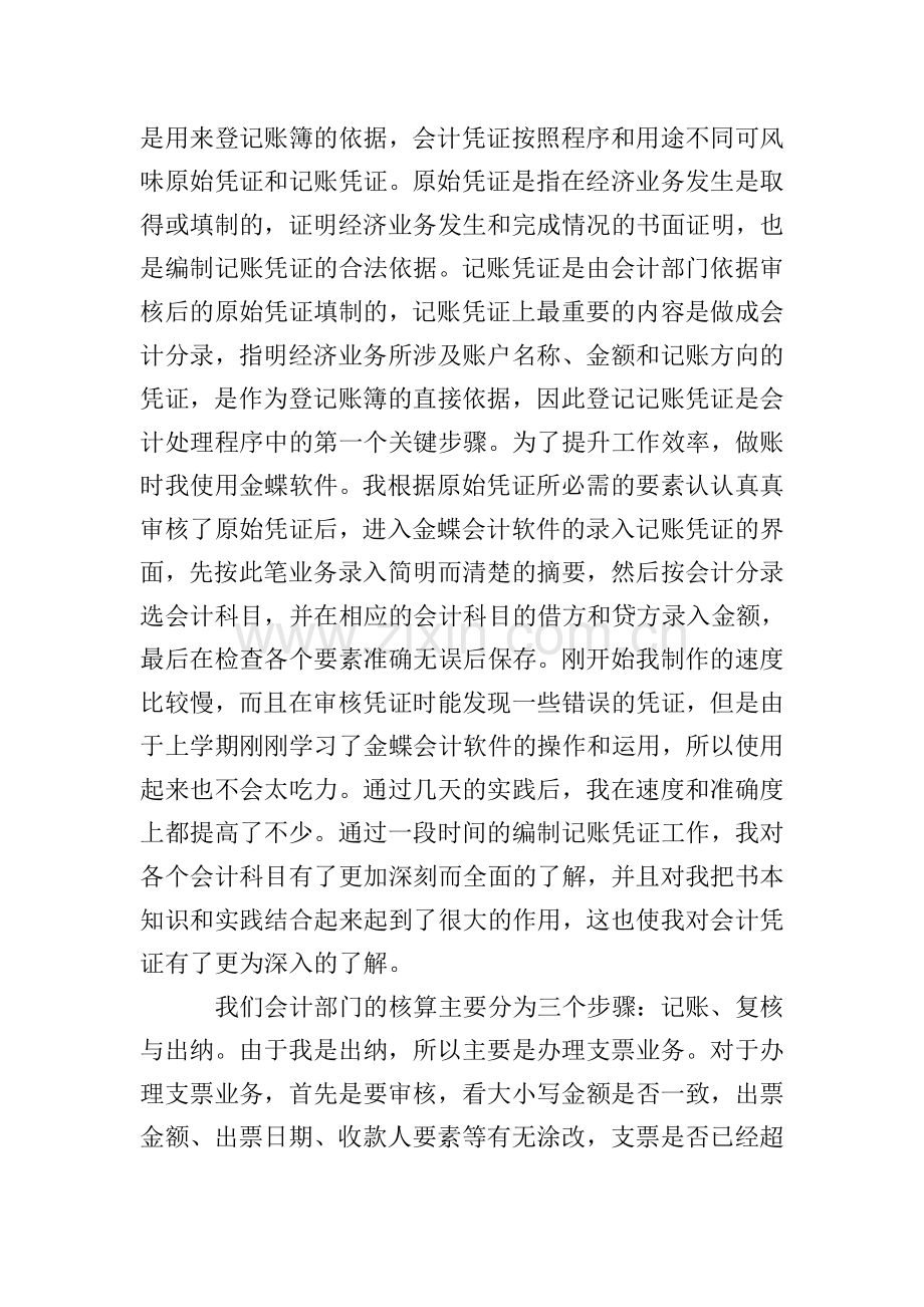 出纳实习报告范文3000字5篇.doc_第3页