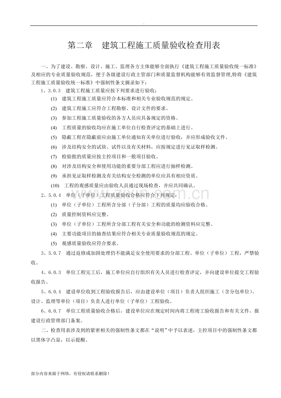 建筑工程施工质量验收规范检验批填写全套表格.doc_第3页