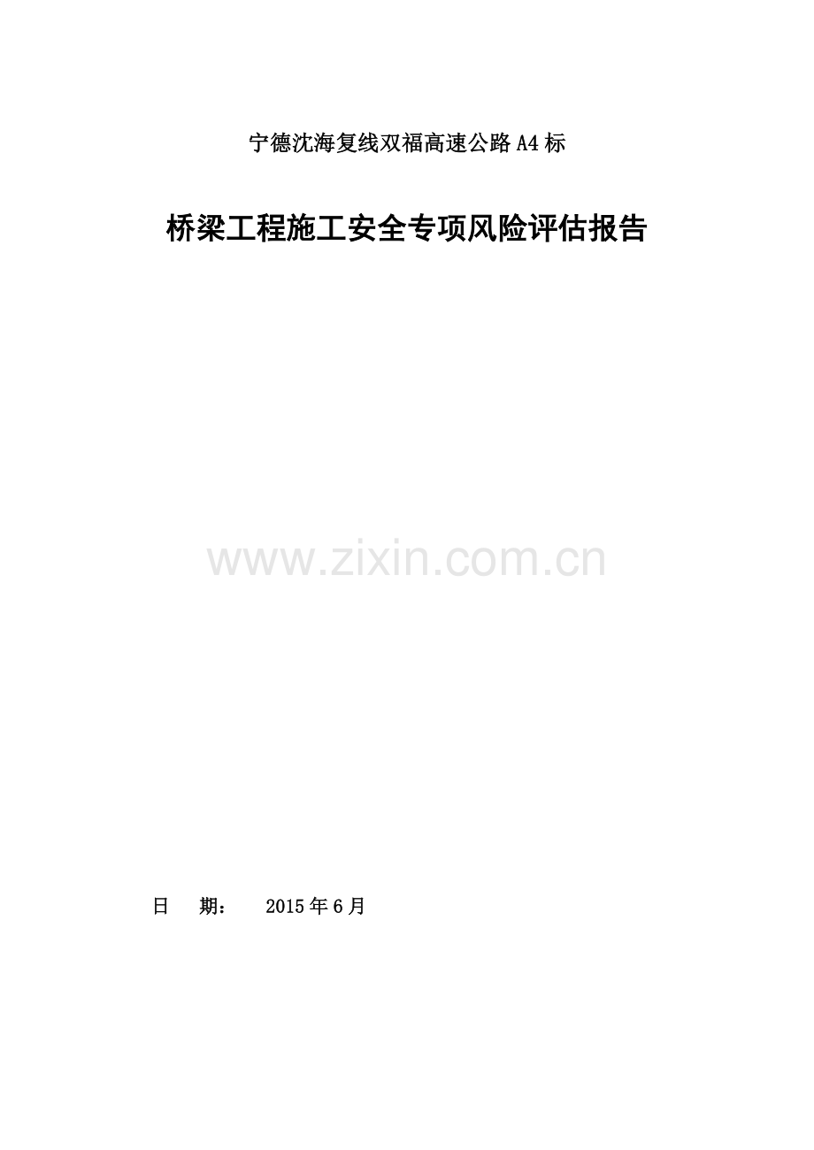 桥梁工程施工安全专项风险评估报告.doc_第2页